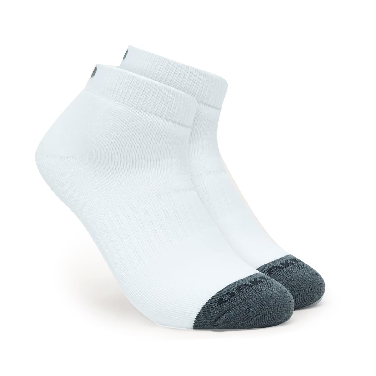 Oakley No Show White Socks 5-Pack FOS900404-100, Medium - Oakley