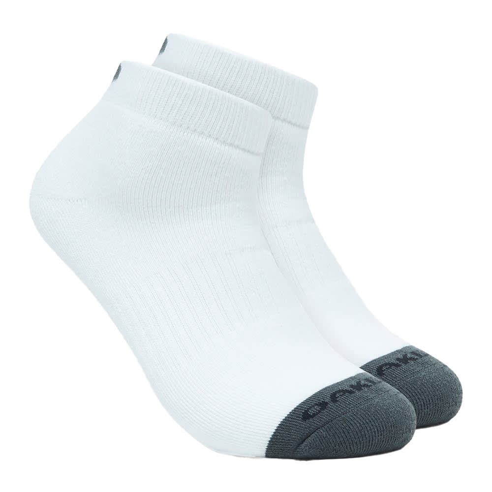 Oakley No Show White Socks 5-Pack FOS900405-100, Medium - Oakley