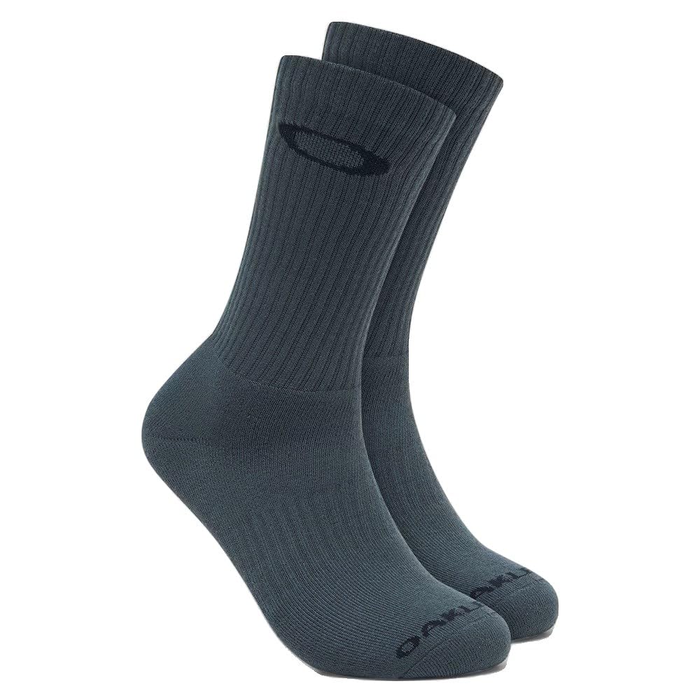 Oakley No Show Neutral Grey Socks 5-Pack FOS900405-21P in Gray, Large - Oakley