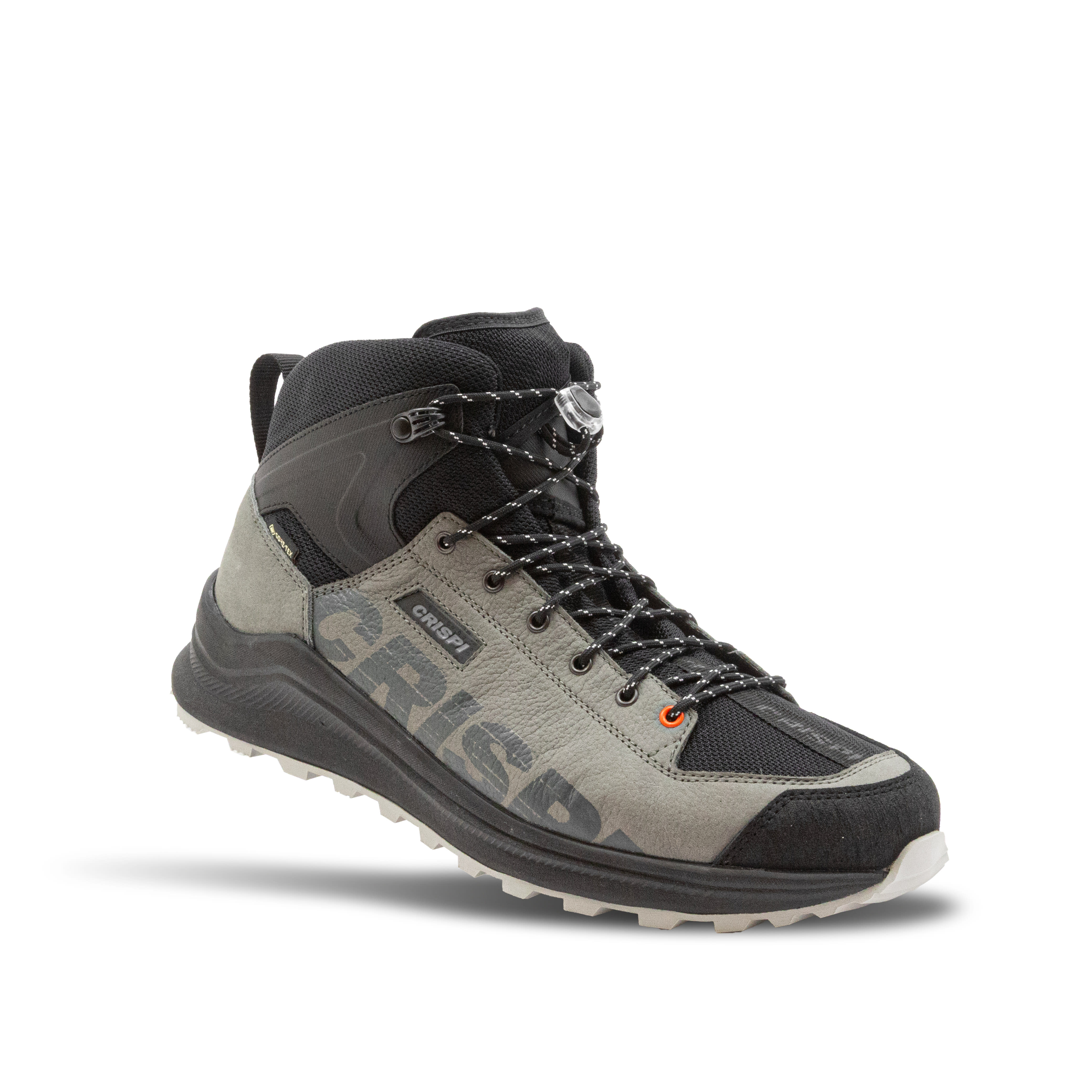 Crispi Men's Attiva II Mid GTX Grey Boots 2362-6000 in Gray, 8.5D - Crispi