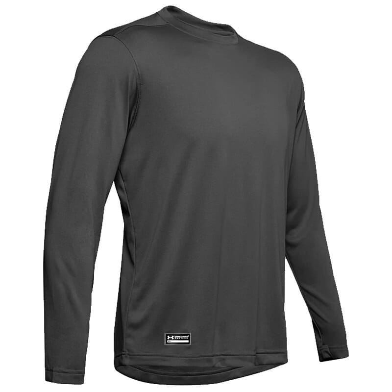 Under Armour Tactical Tech Long Sleeve Shirt Black 1248196-001, XXL - Under Armour