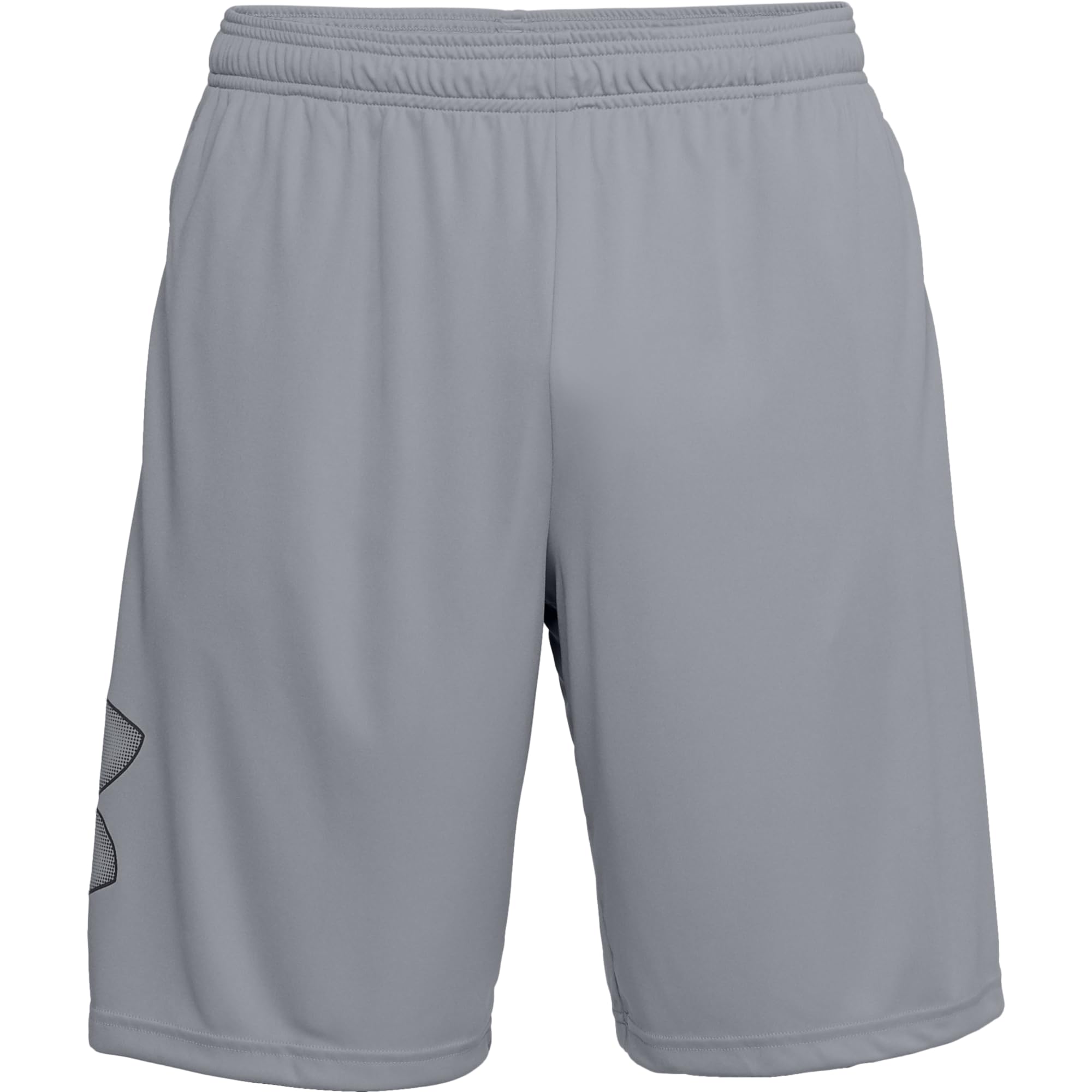 Under Armour Men's Tech Graphic Steel/Black Shorts 1306443-03500, Medium/Tall - Under Armour