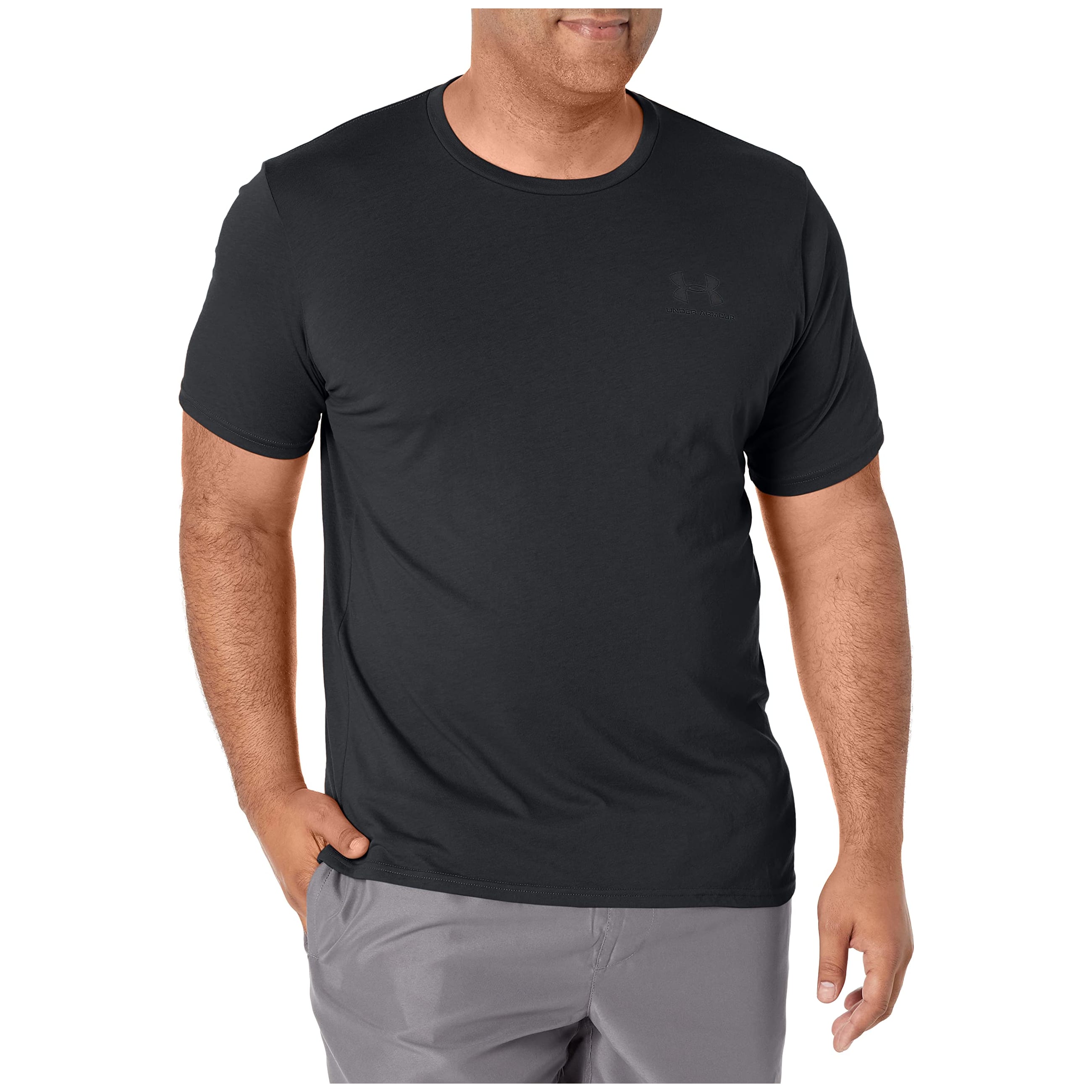Under Armour Men's Graphic SportStyle Shortsleeve Black Shirt 1326799-00100, Medium/Tall - Under Armour