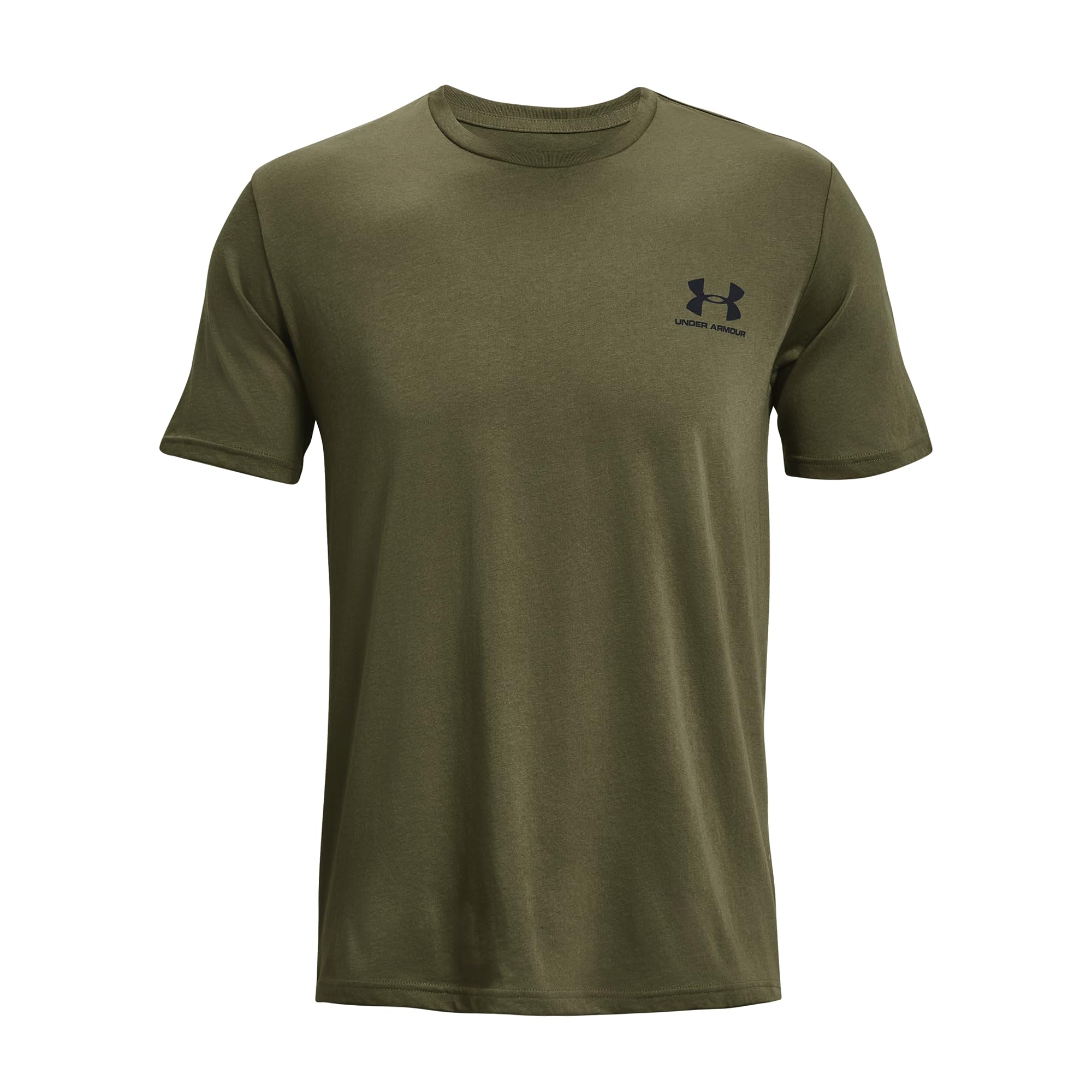 Under Armour Men's Graphic SportStyle Shortsleeve Marine OD Green/Black/Black Shirt 1326799-39000, Large/Tall - Under Armour