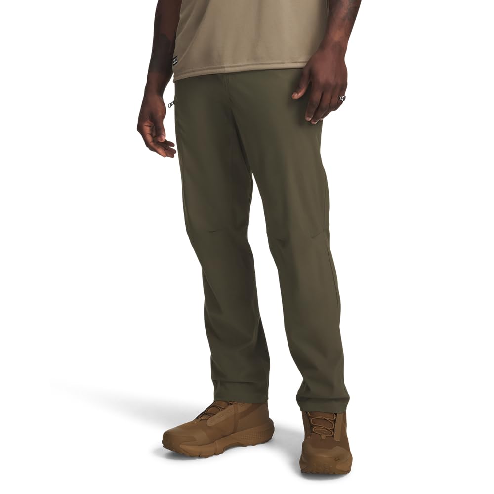 Under Armour Men's Tactical Marine OD Green Defender Pants 1379200-39000, 40x30 - Under Armour