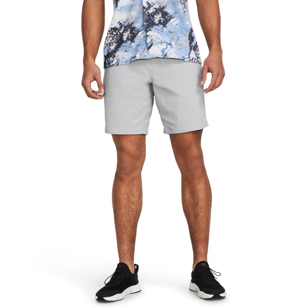 Under Armour Men's Fish Pro 2.0 Mod Gray/Castlerock Shorts 1383566-01100, 32 - Under Armour