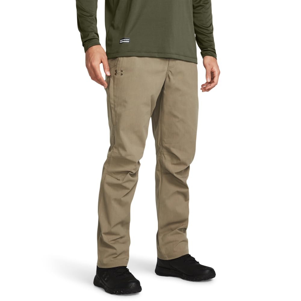 Under Armour Men's Tactical Bayou Enduro Elite Flat Front Pants 1386716-25100, 36x30 - Under Armour
