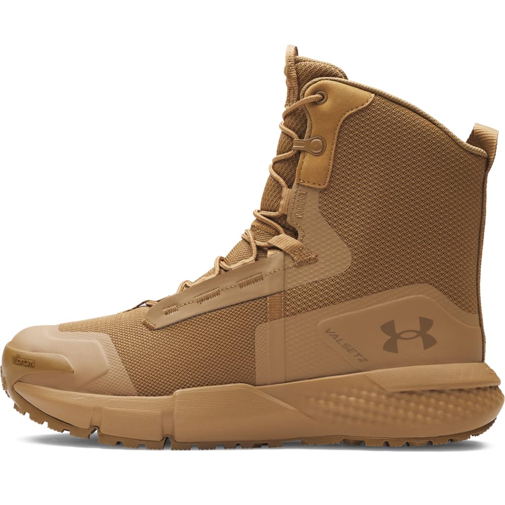 Under Armour Men's Charged Valsetz Military/Tactical Boots Coyote 3027381-20000, 8 - Under Armour