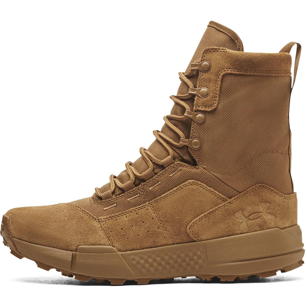 Under Armour Men's Charged Loadout Military/Tactical Boots Coyote 3027385-20000, 6 - Under Armour