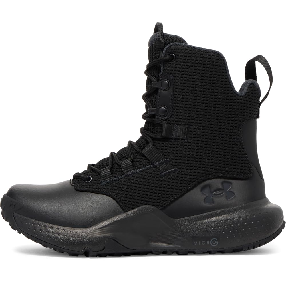 Under Armour Women's Micro G Stellar Military/Tactical Boots Black/Anthracite 3028724-00100, 7.5 - Under Armour