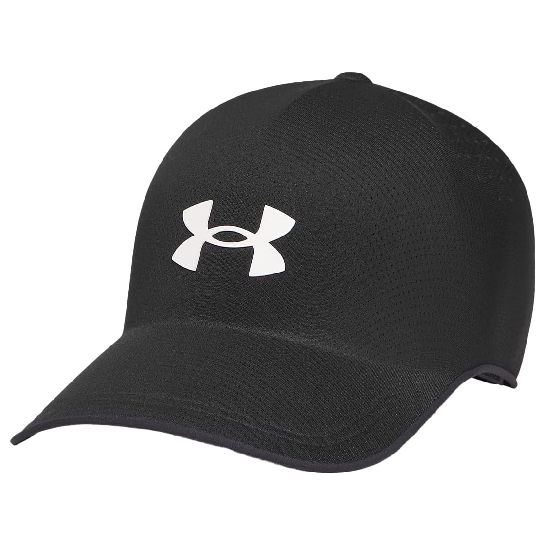 Under Armour Adult Unisex Stealthform Low Uncrushable Hat Black/White 6000413-00500, M/L - Under Armour