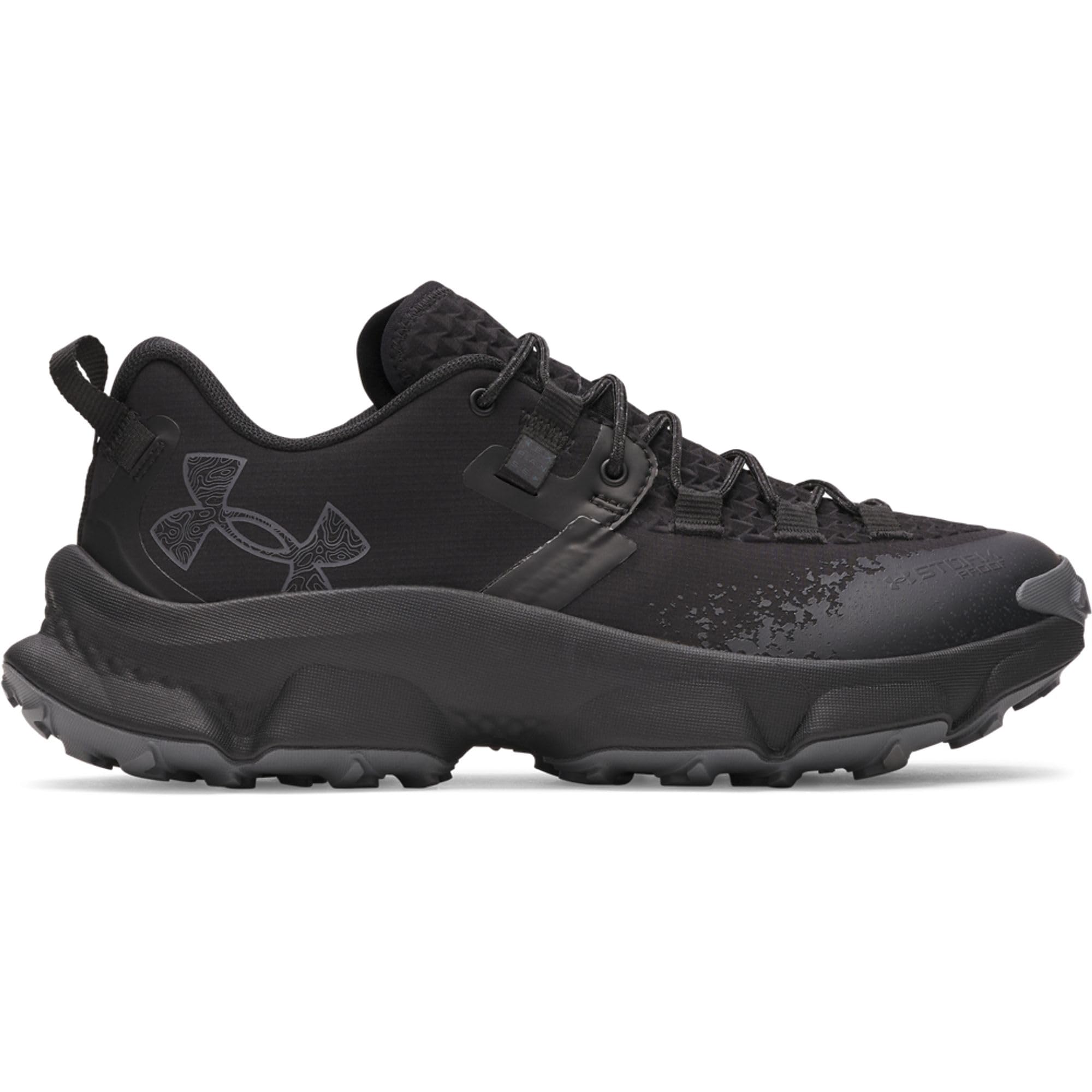 Under Armour Men's Charged Expanse Low Waterproof Outdoor Sneakers Black/Castlerock 6000768-00100, 9 - Under Armour
