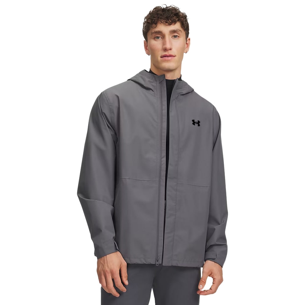 Under Armour Men's Cloudstrike Long Sleeve Jacket Castlerock/Black 6009583-02600, 3XL - Under Armour