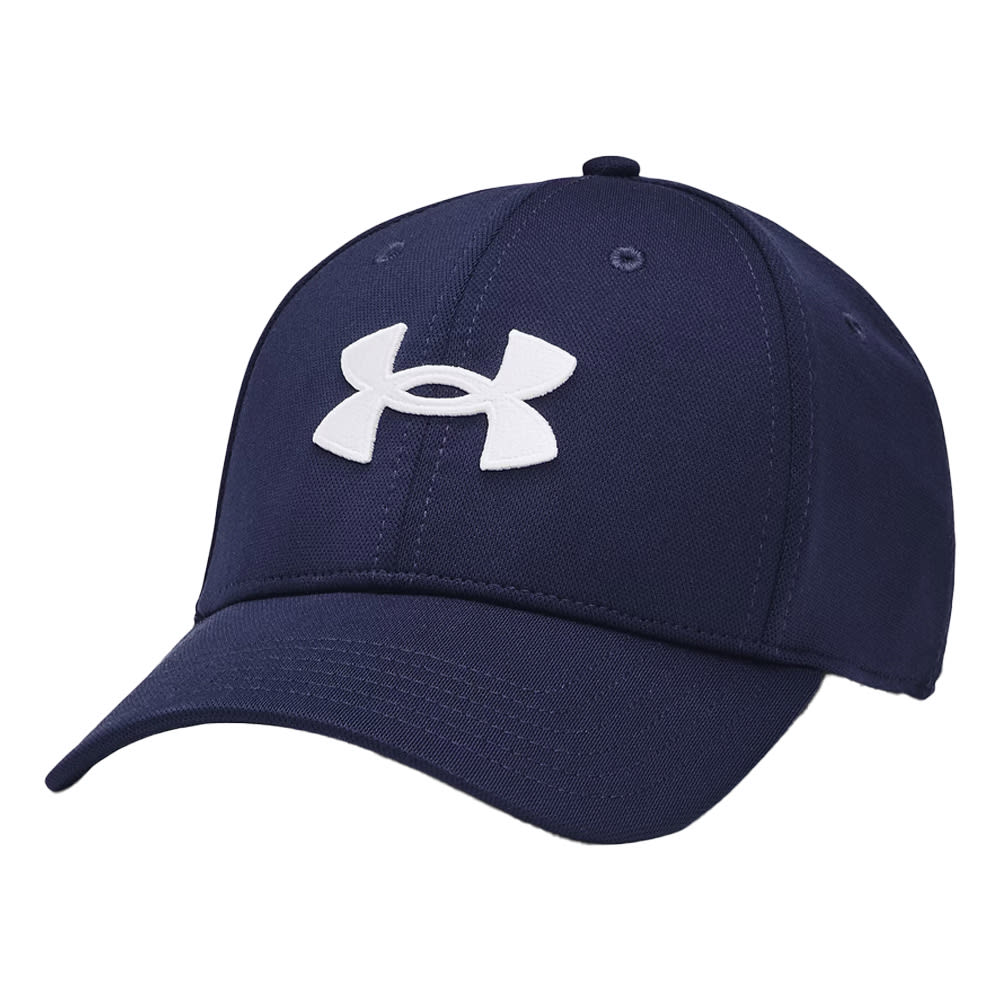 Under Armour Men's Blitzing Low Freedom Stretch Hat Midnight Navy/White 6017815-41000, XL/XXL - Under Armour