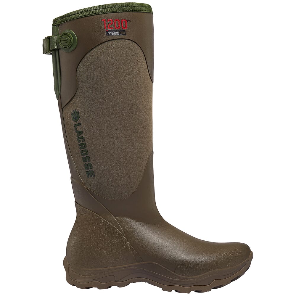 Lacrosse Women's Alpha Agility 15" 1200g Neoprene Boot Brown 339070, 10 - Lacrosse