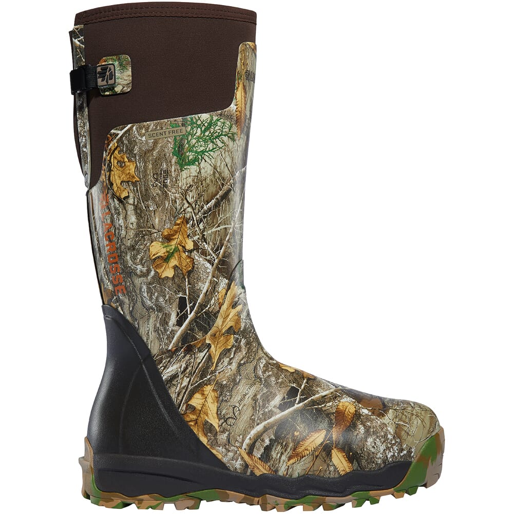 Lacrosse Alphaburly Pro 18" Realtree Edge Boot 376024, 8 - Lacrosse