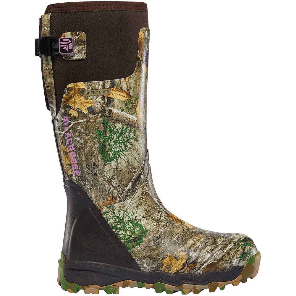 Lacrosse Wmns Alphaburly Pro 15" Realtree Edge Boot 376026, 7 - Lacrosse