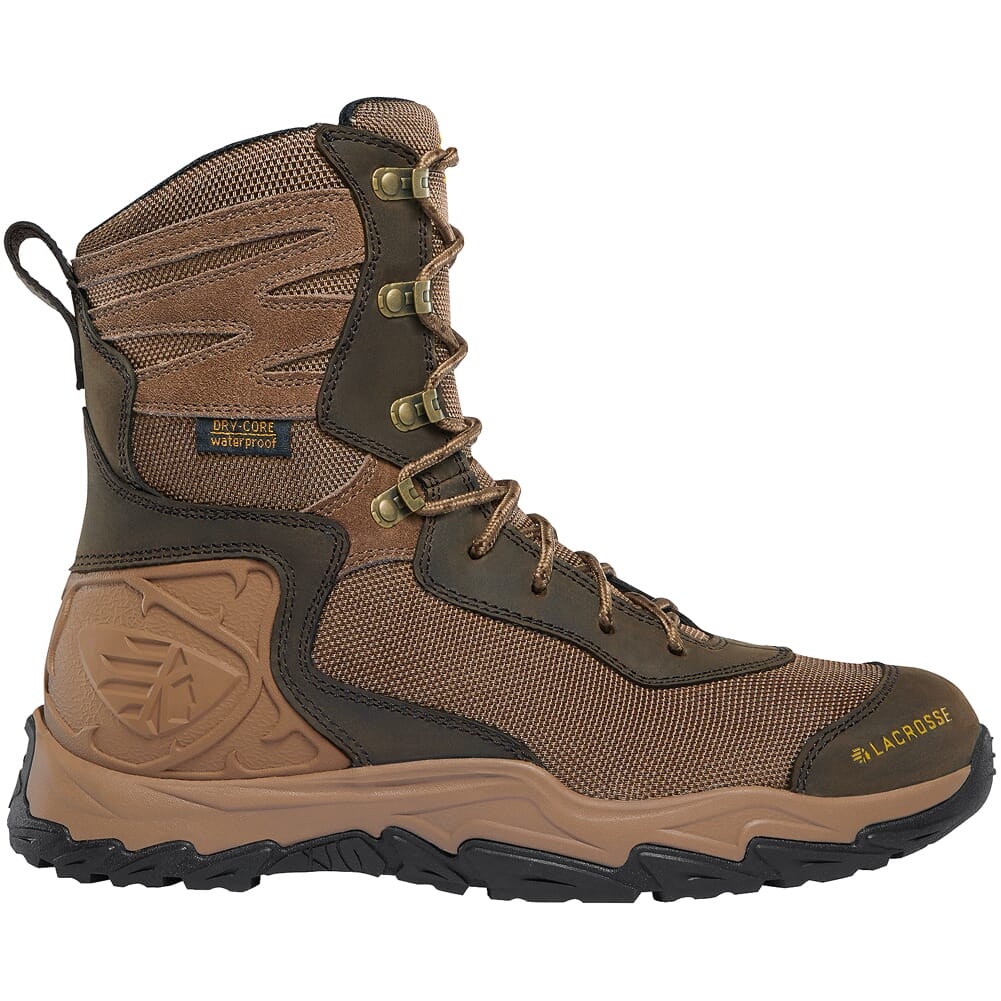 Lacrosse Windrose 8" Brown Laced Boot 513360, 12M - Lacrosse