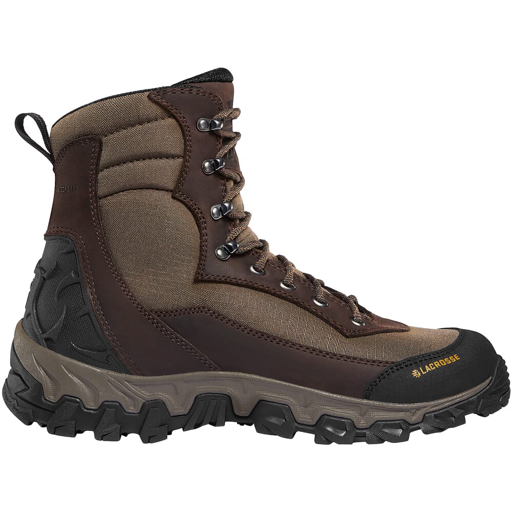 Lacrosse Lodestar 7" Brown 400g Laced Boot 516334, 7.5M - Lacrosse