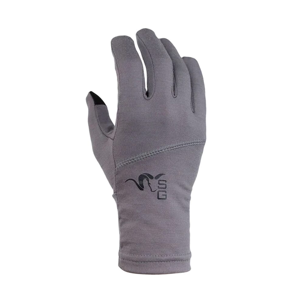 Stone Glacier Chinook Merino Glove Granite Grey 80001-GG, Large - Stone Glacier