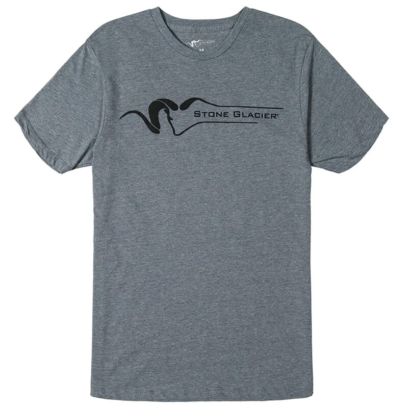 Stone Glacier SG Classic T-Shirt Athletic Heather 60002-AH, 2XL - Stone Glacier