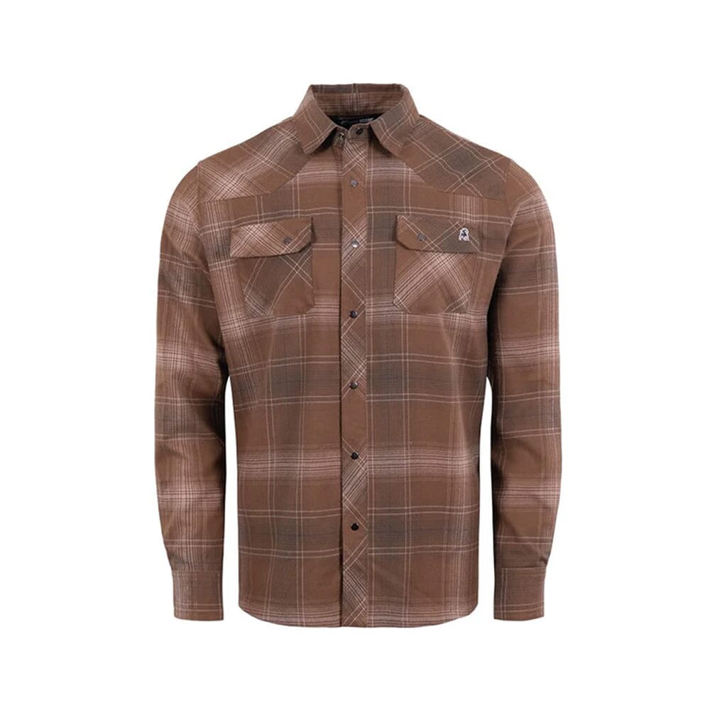 Stone Glacier Timber Butte Snap Shirt LS Muskeg Plaid 90002-MK, Medium - Stone Glacier