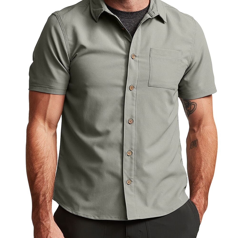 Sitka Gear Mojave SS Shirt Field Gray 600182-FIG, Medium - Sitka Gear