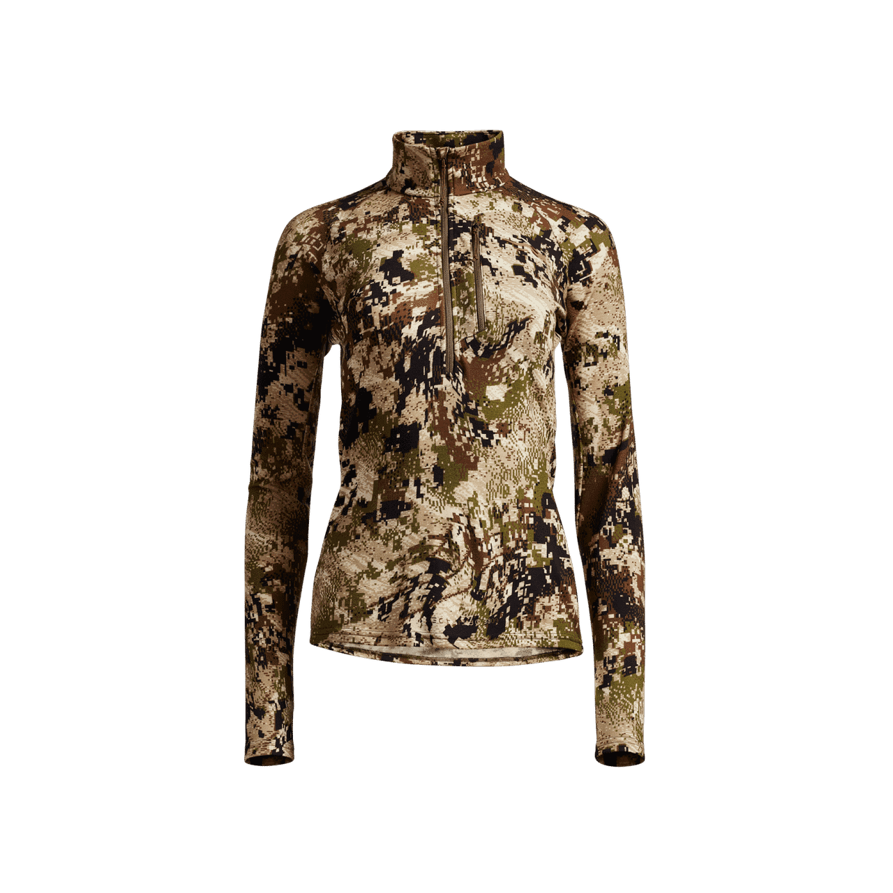 Sitka Gear Big Game Subalpine Women's CORE Merino 220 Half-Zip Pullover 600221-SA in Optifade Subalpine, L - Sitka Gear