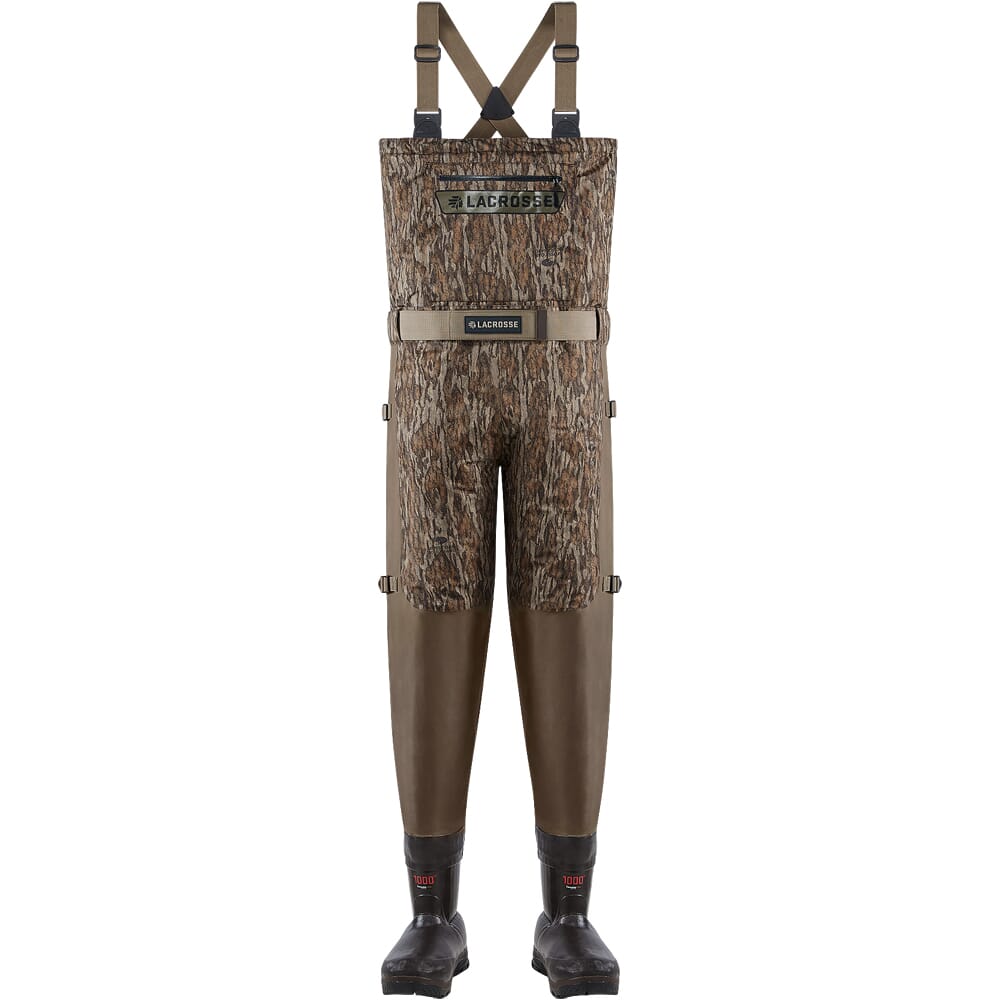Lacrosse Alpha Swampfox Breathable Mossy Oak Btmld 1000g Wader 700087, 10 King