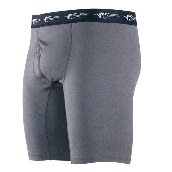 Stone Glacier Chinook Merino Boxer Granite Grey 10004-GG in Gray, XL - Stone Glacier
