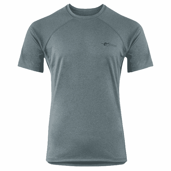 Stone Glacier Avro Synthetic Crew Top SS Stone Grey 10006-SG Top, Medium - Stone Glacier