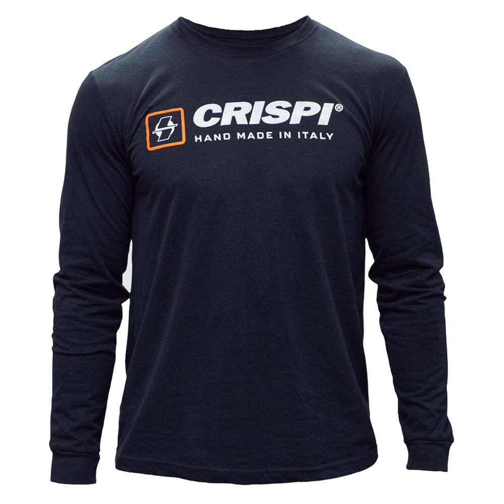 Crispi Shop Long Sleeve Black Shop-Shirt-Long-Sleeve-BLK, Medium - Crispi