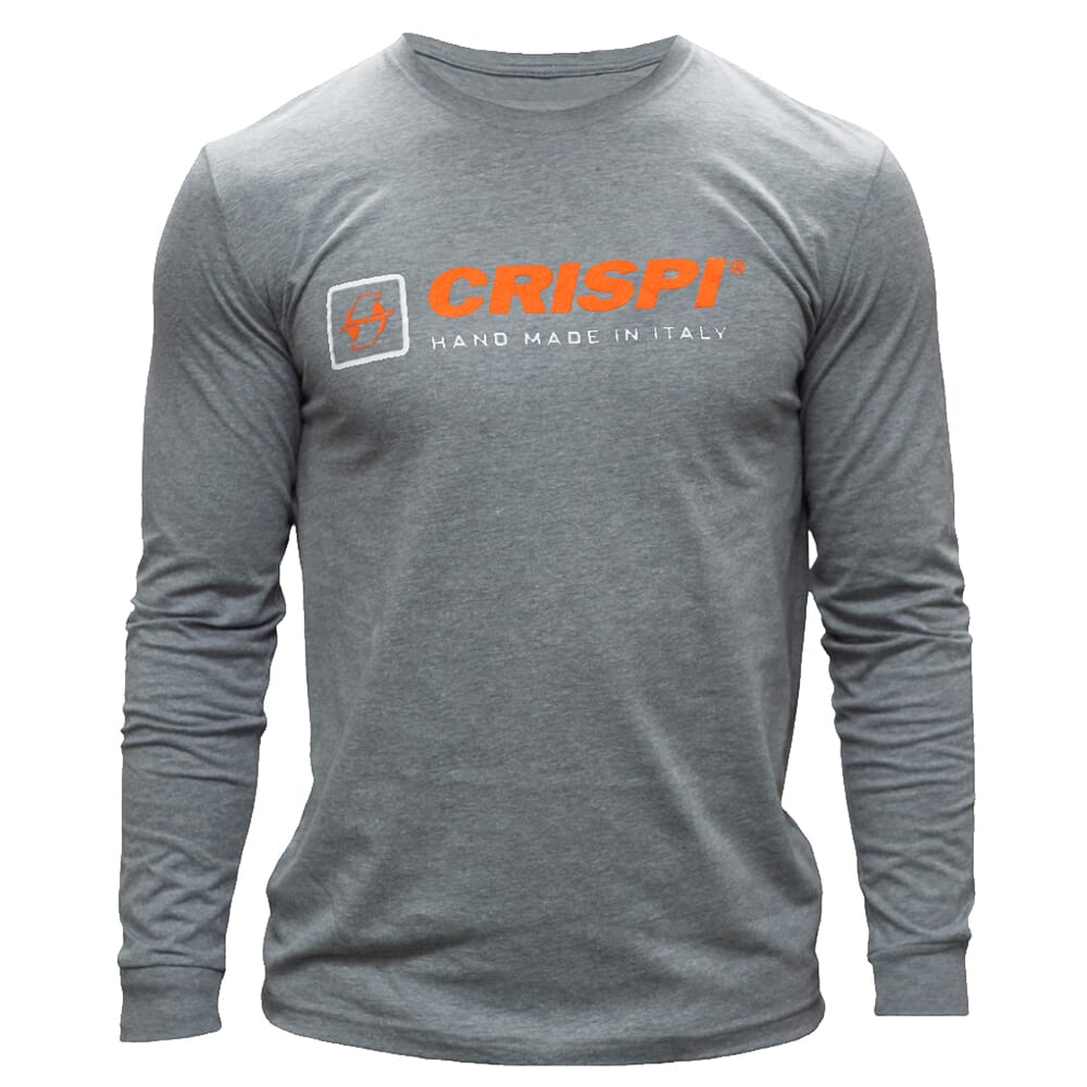 Crispi Shop Long Sleeve Dark Grey Shop-Shirt-Long-Sleeve-DGY, 3XL - Crispi