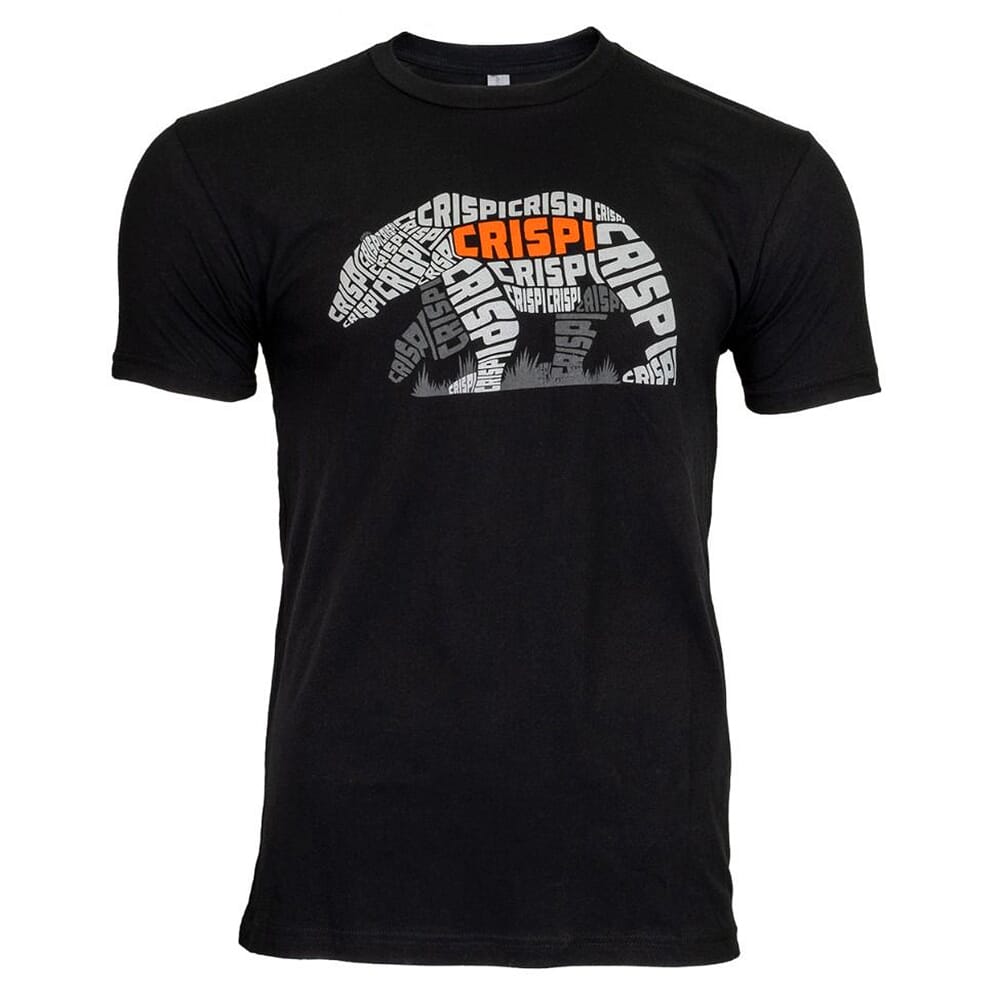 Crispi The Bruin Black The-Bruin-Shirt-BLK, Small - Crispi