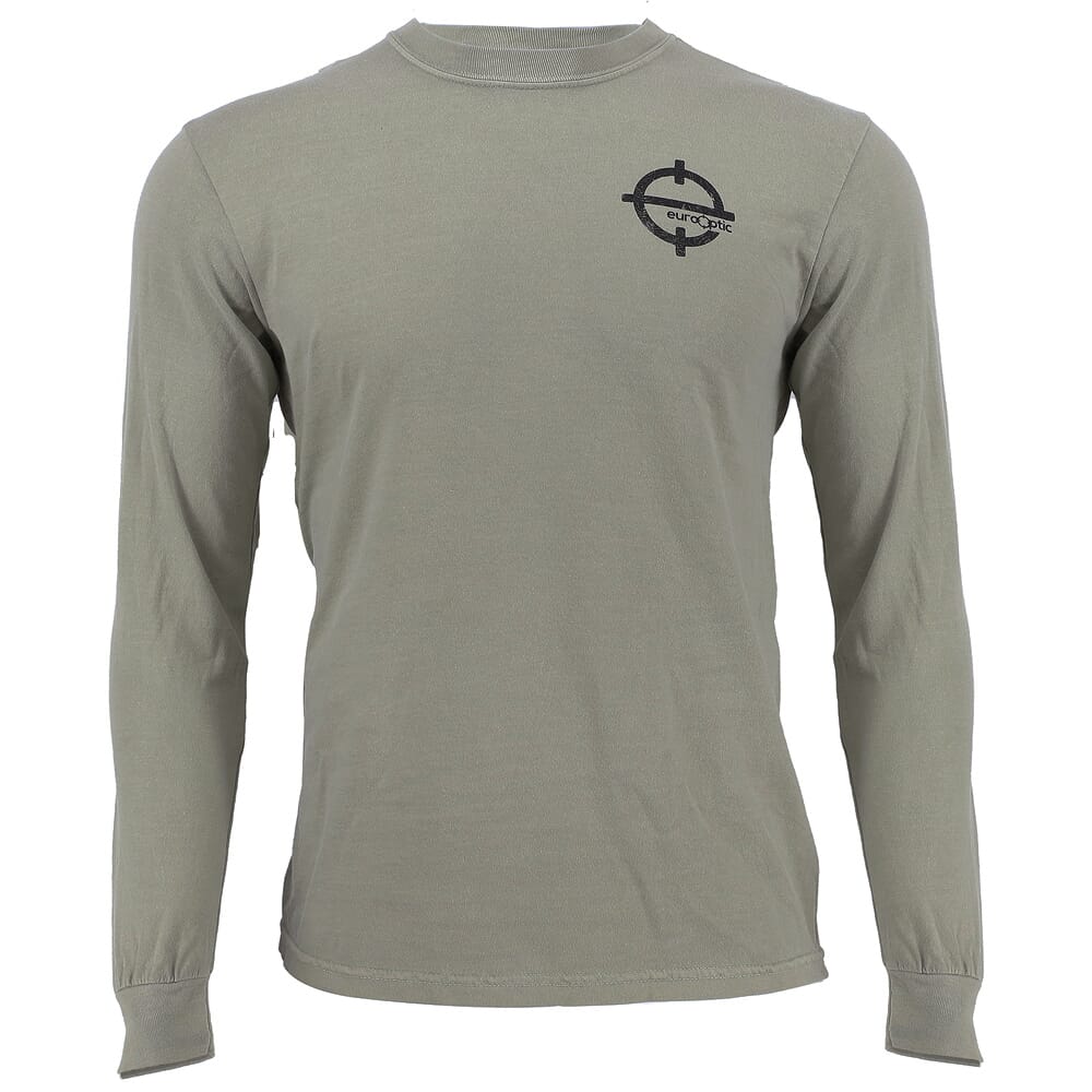EuroOptic Moose Skull Sandstone LS T-Shirt LST-Shirt-SAND-MOOSE Top, Medium - Eurooptic