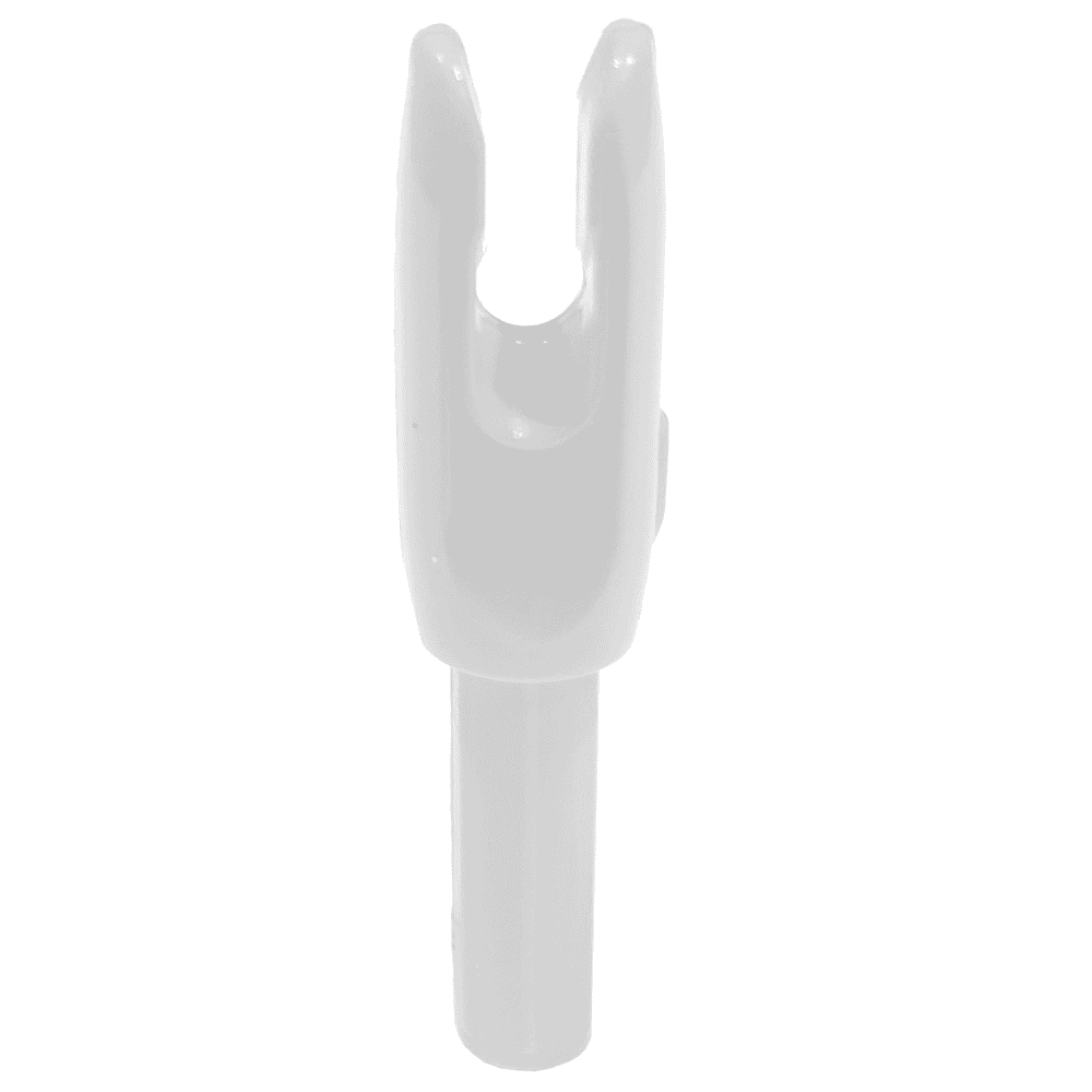 Victory Archery .166 Dia. Press Fit Nocks 12pk ACN166-12 in White - Victory Archery