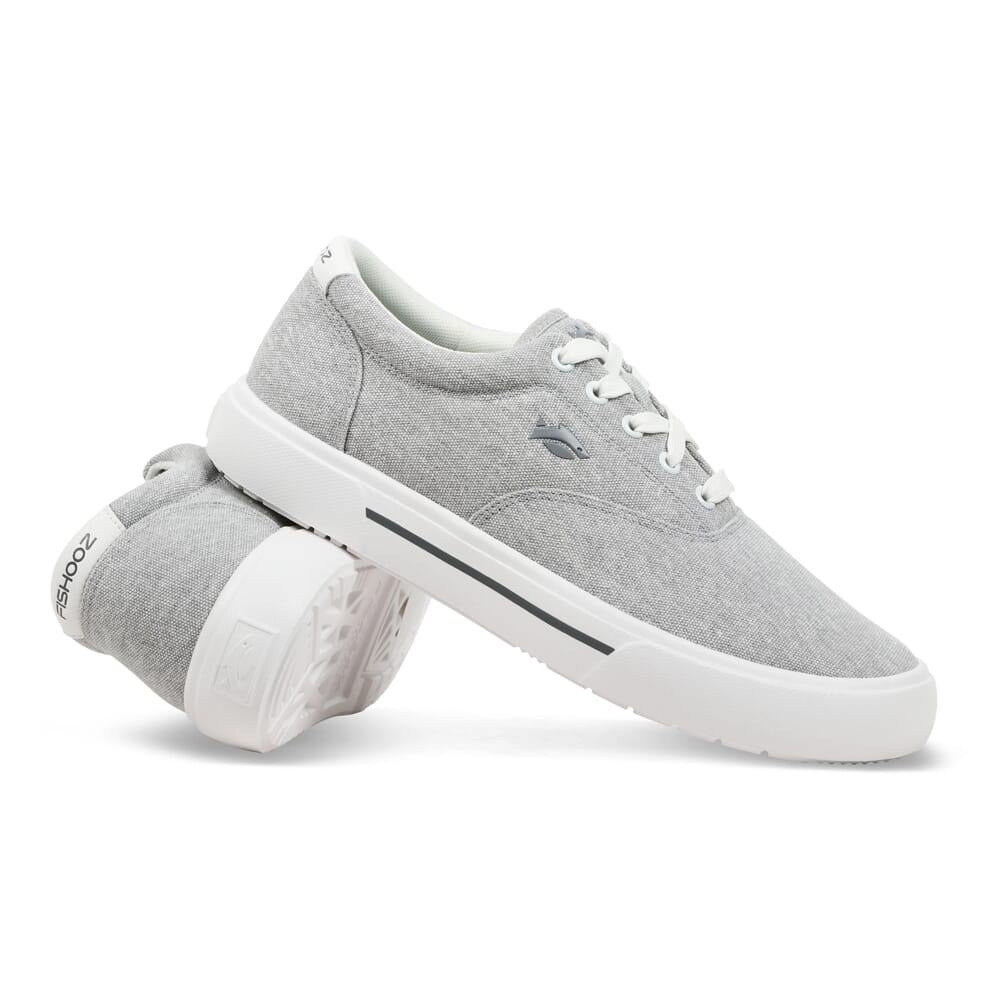Fishooz Sunwashed Lace Grey/White Shoes SUN-MLC-GRY-M in Gray, 8.5 - fishooz