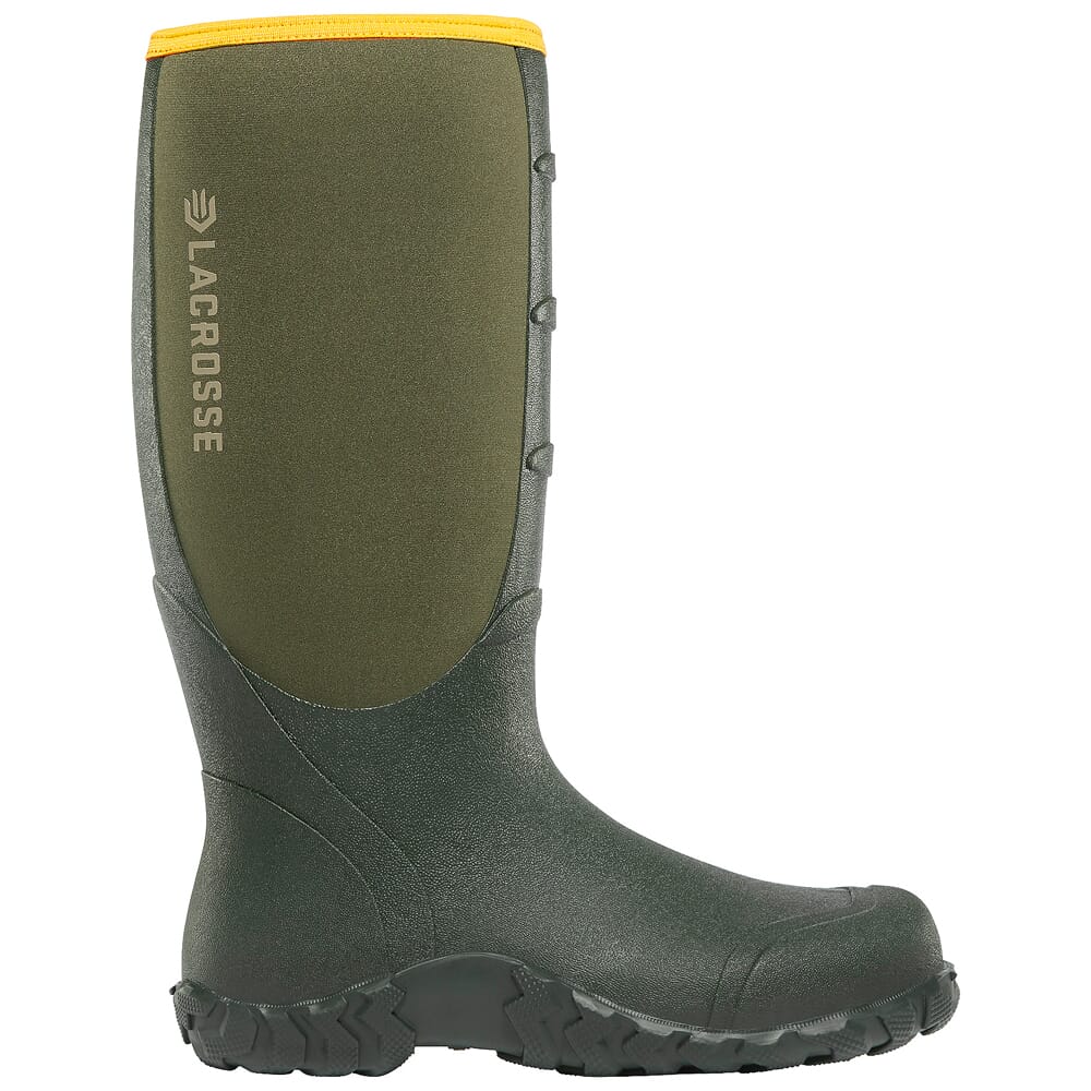 Lacrosse Alpha Lite 16" 5mm Neoprene Boot 200062 in Green, 7 - Lacrosse