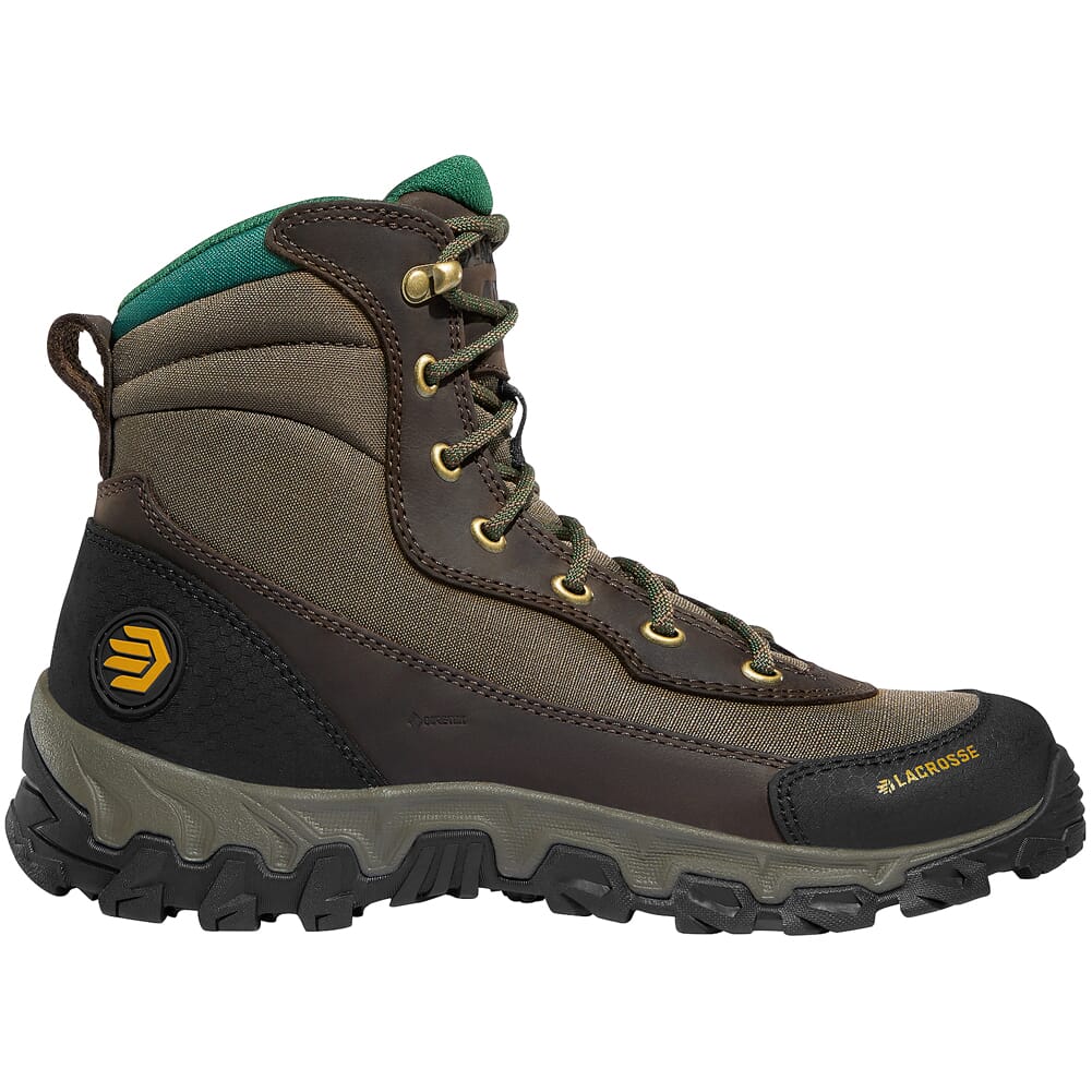 Lacrosse Women's Lodestar 7" Brown 400g Laced Boot 516333, 7.5M - Lacrosse