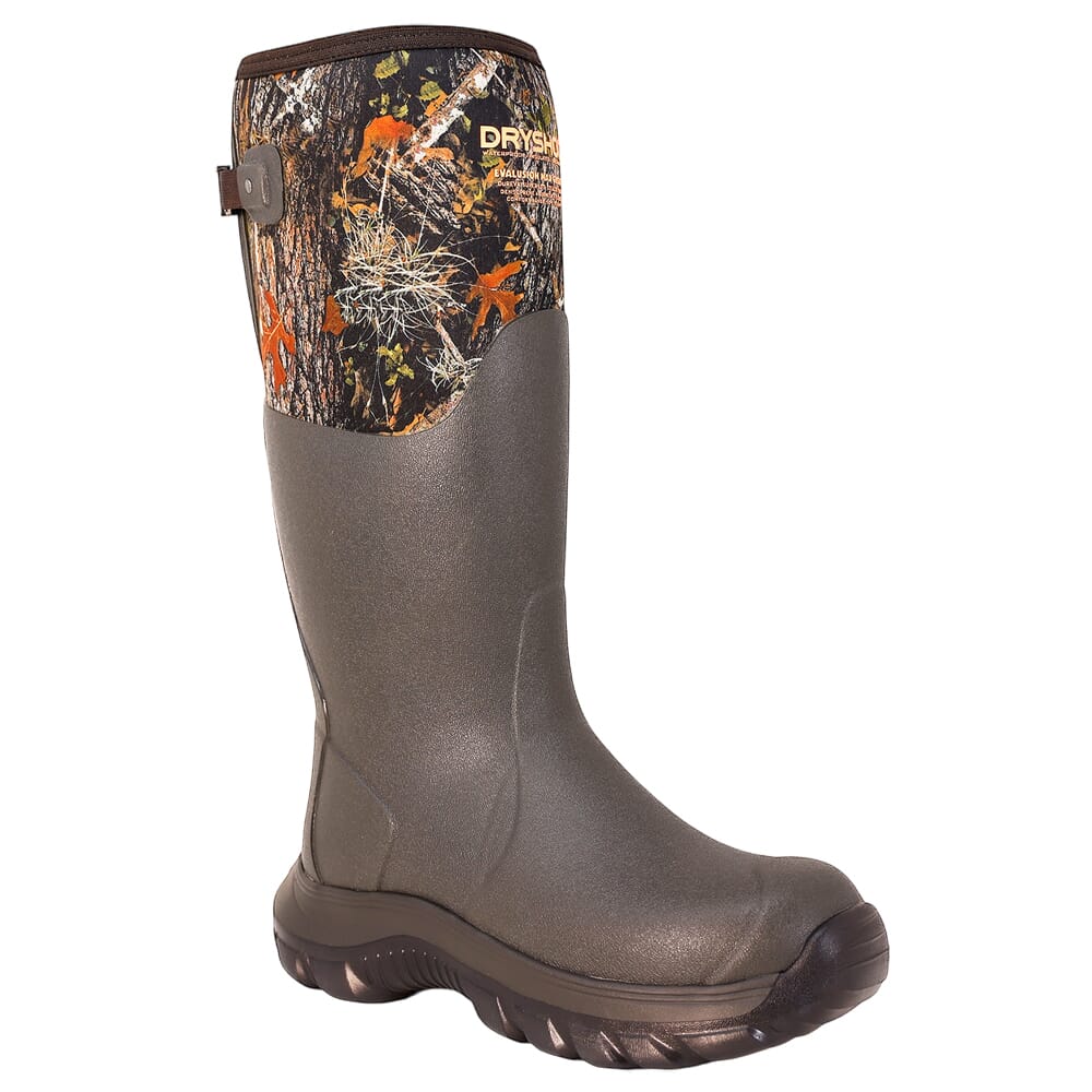 Dryshod Evalusion Max Gusset Camo Boots EVG-MH-CM-M, 14 - Dryshod