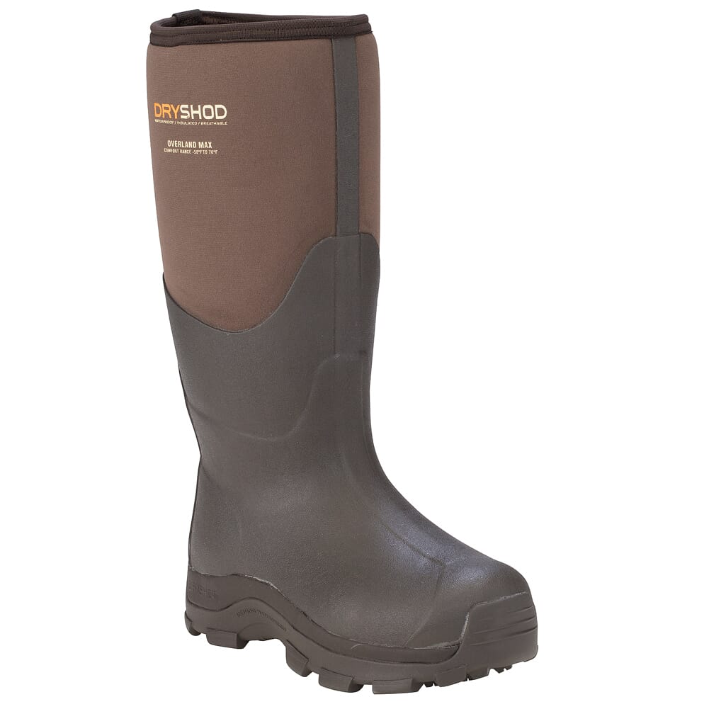 Dryshod Overland Max Hi Khaki/Timber Boots OVM-MH-KH, 9 - Dryshod