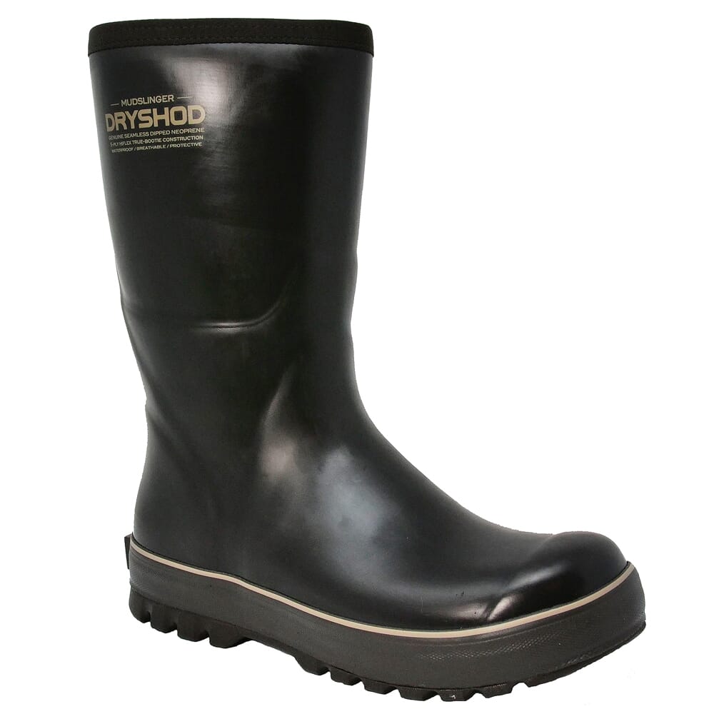 Dryshod Mudslinger Mid Midnight Brown/Honey Boots MUD-MM-BR-M, 10 - Dryshod