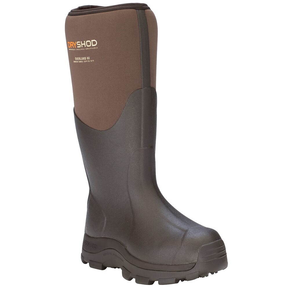 Dryshod Overland Hi Khaki/Timber Boots OVR-MH-KH, 9 - Dryshod