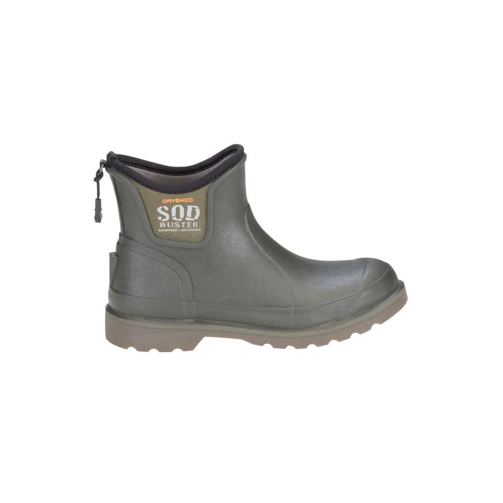 Dryshod Sod Buster Ankle Boot Moss/Grey Boots SDB-WA-MS-W, 10 - Dryshod