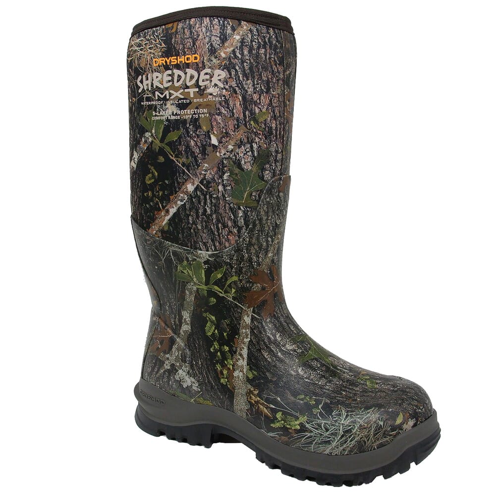 Dryshod Shredder MXT All Camo Boots SHX-MH-CM, 13 - Dryshod