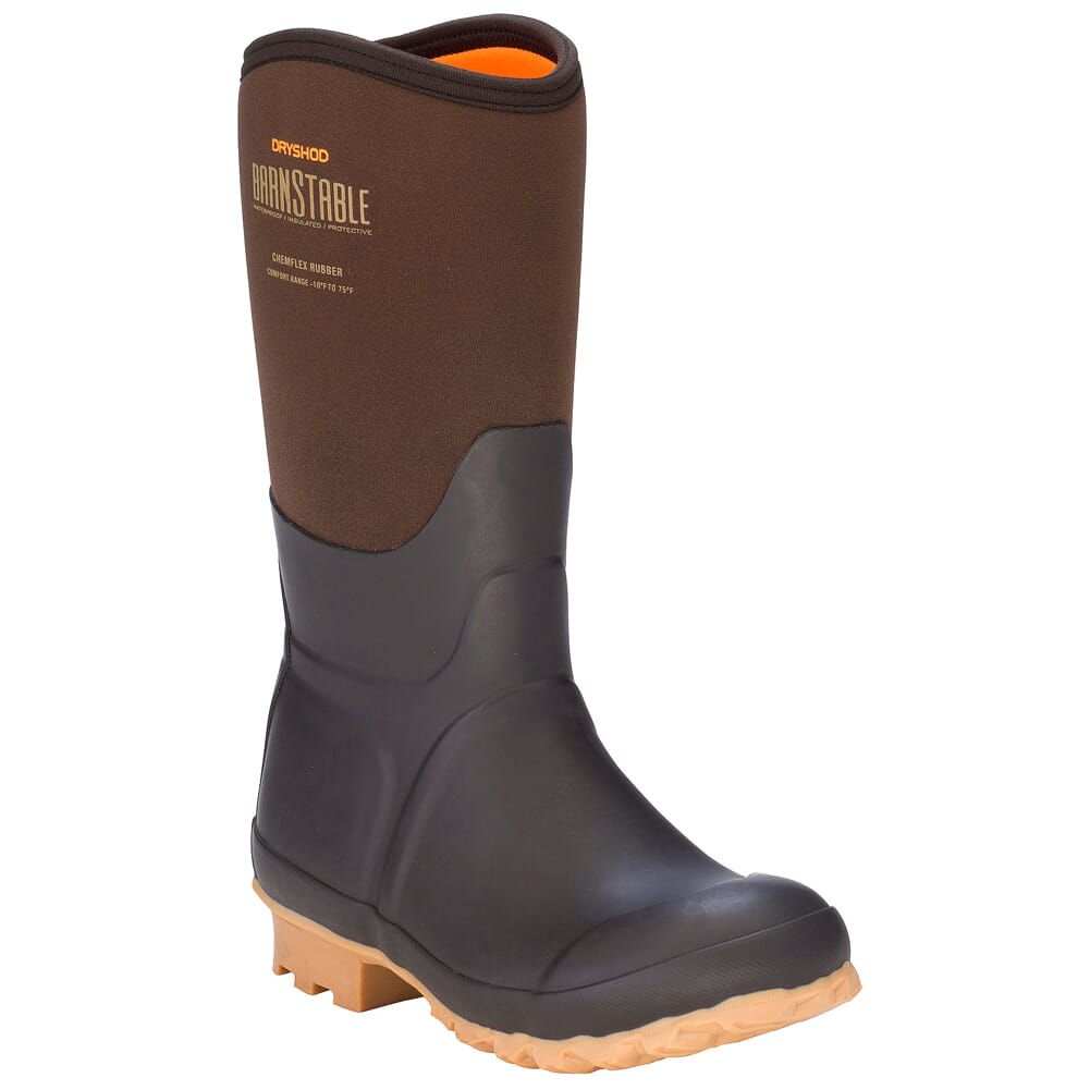 Dryshod Women's Barnstable Mid Brown/Peanut Boots BSB-WM-BR, 10 - Dryshod
