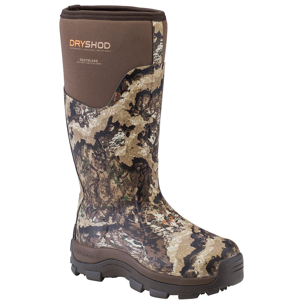 Dryshod Southland Hi Veil Whitetail Camo Outdoor Sport Boots STHMHCMM, 15 - Dryshod