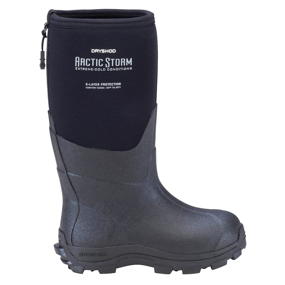 Dryshod Arctic Storm Kids Black/Grey Boots ARS-KD-BK in Gray, C11 - Dryshod