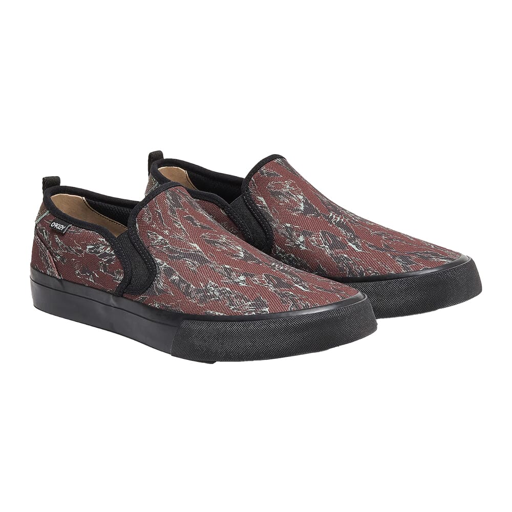 Oakley B1B Classic Slip-On Shoe Brown/Green Tiger Camo FOF100152-9VY, 10 - Oakley