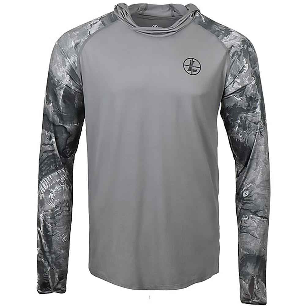 Leupold MOAB Pro Hoodie Mossy Oak Elements Terra Core/ Gray XXL 182598 in Charcoal - Leupold